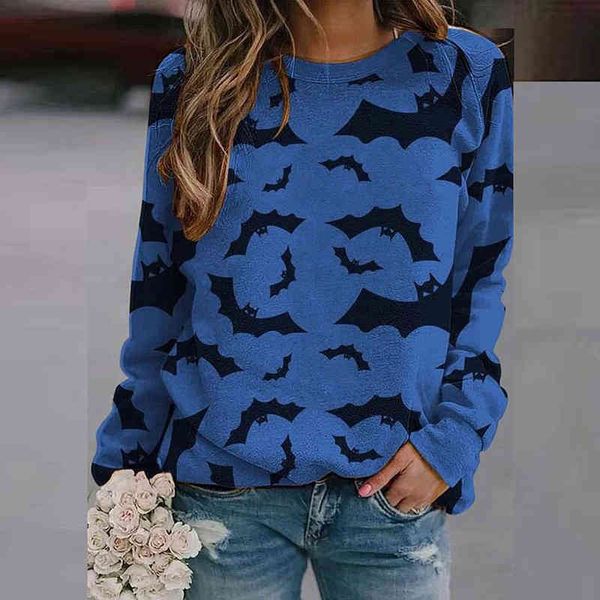 bat shirts pattern print pullover harajuku shirt women o neck long sleeve shirt loose pullover ladies plus size graphic tee 210515, White
bat shirts pattern print pullover harajuku shirt women o neck long sleeve shirt loose pullover ladies plus size graphic tee 210515, White