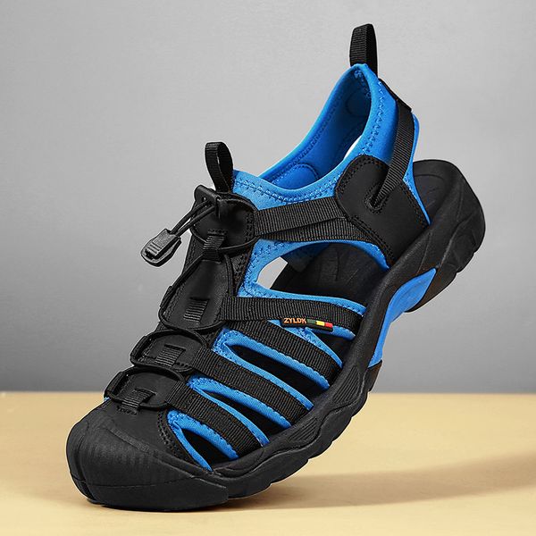 new mens sandals summer genuine leather sandals outdoor men beach shoes rome sandals comfortable plus size 48 men casual shoes, Black
new mens sandals summer genuine leather sandals outdoor men beach shoes rome sandals comfortable plus size 48 men casual shoes, Black