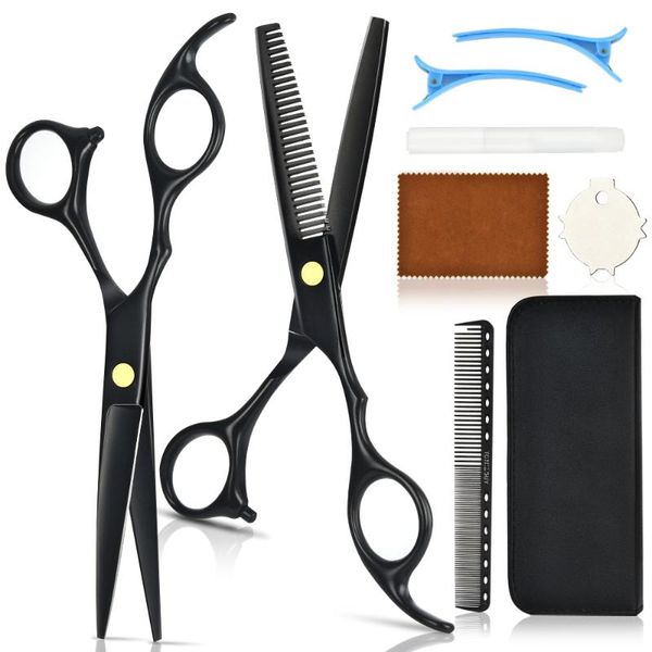 hair scissors 8pcs professional hairdresser set hairdressing thinning cutter comb for salon barbers use
hair scissors 8pcs professional hairdresser set hairdressing thinning cutter comb for salon barbers use