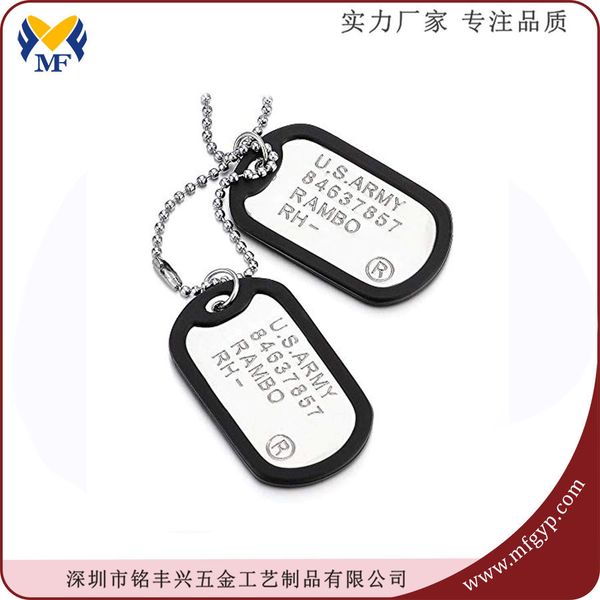 the metal military pendant laser id card can be engraved, and the stainless steel dog tag
the metal military pendant laser id card can be engraved, and the stainless steel dog tag