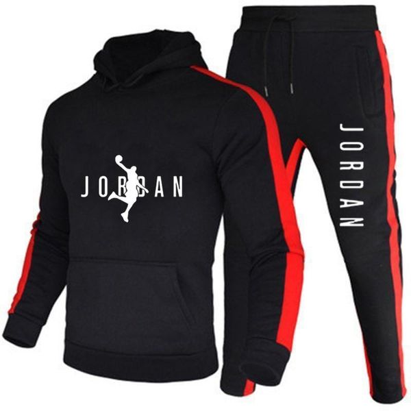 men's tracksuits sportswear two-piece fashion hooded sweatshirt hoodies spring and autumn clothes + pants, Gray
men's tracksuits sportswear two-piece fashion hooded sweatshirt hoodies spring and autumn clothes + pants, Gray