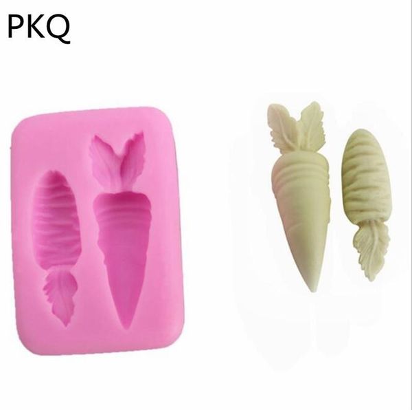 cake tools cute carrot fondant mould decorating chocolate mold baking tool 3d silicone pastry 4.6*6.8*1.3cm
cake tools cute carrot fondant mould decorating chocolate mold baking tool 3d silicone pastry 4.6*6.8*1.3cm