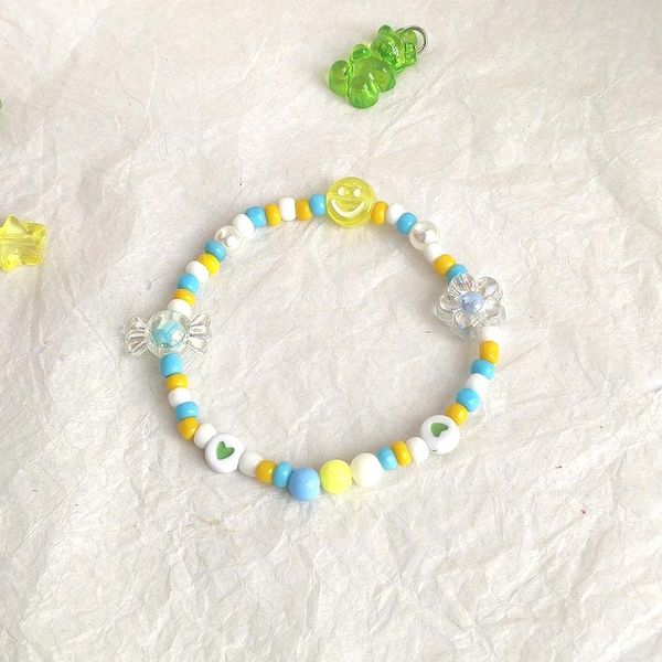 charm bracelets letter acrylic beads bracelet female boho jewelry cute simple korean kpop halloween day gifts for women, Golden;silver
charm bracelets letter acrylic beads bracelet female boho jewelry cute simple korean kpop halloween day gifts for women, Golden;silver