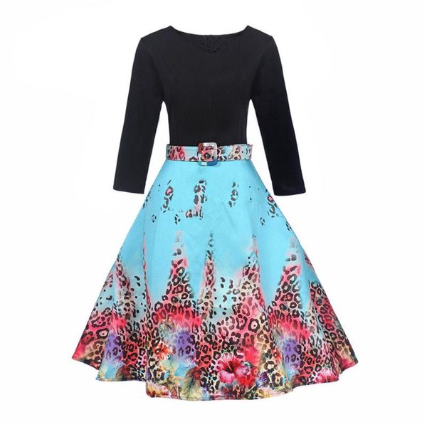 casual dresses mid-calf dress nice evening party ball gown three quarter sleeve printing sashes vestidos mujer tshirt desigua, Black;gray
casual dresses mid-calf dress nice evening party ball gown three quarter sleeve printing sashes vestidos mujer tshirt desigua, Black;gray