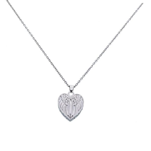 pendant necklaces angel wing for po of loved ones /pets forever in my heart cremation urn necklace hold ashes, Silver
pendant necklaces angel wing for po of loved ones /pets forever in my heart cremation urn necklace hold ashes, Silver