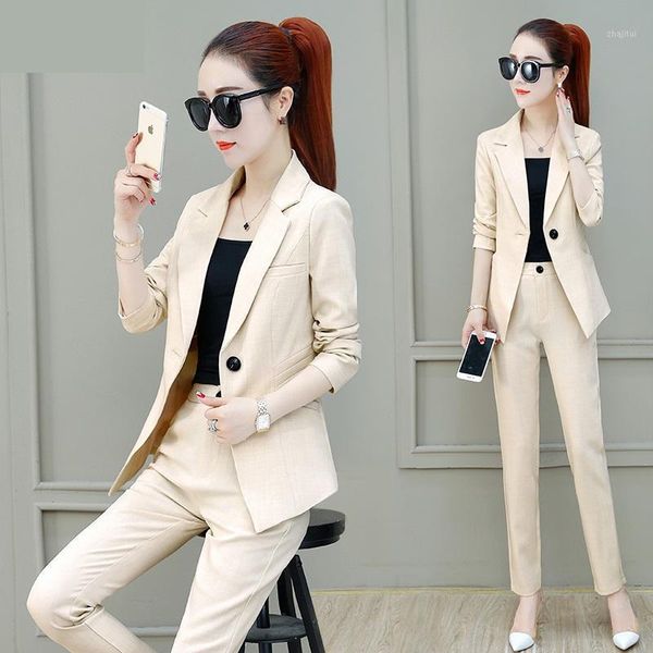 two piece dress 2021 spring autumn fashion lapel blazer women jacket + casual temperament pants set ladies blazers d3435, White
two piece dress 2021 spring autumn fashion lapel blazer women jacket + casual temperament pants set ladies blazers d3435, White