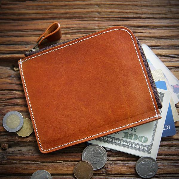 genuine leather men wallet vintage cowhide handmade male mens short small slim zipper wallets purse card holder with coin pocket, Red;black
genuine leather men wallet vintage cowhide handmade male mens short small slim zipper wallets purse card holder with coin pocket, Red;black