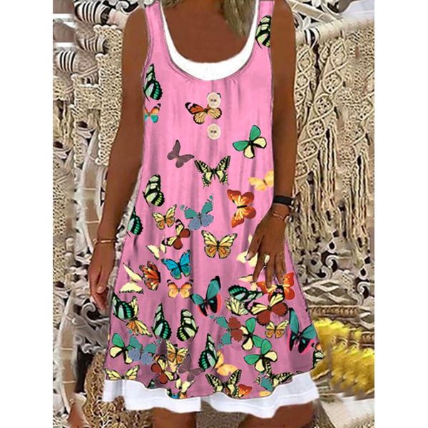 casual dresses women's dress 2022 summer fashion flower fake two-piece printed plus size soft and cimfortable thin, Black;gray
casual dresses women's dress 2022 summer fashion flower fake two-piece printed plus size soft and cimfortable thin, Black;gray