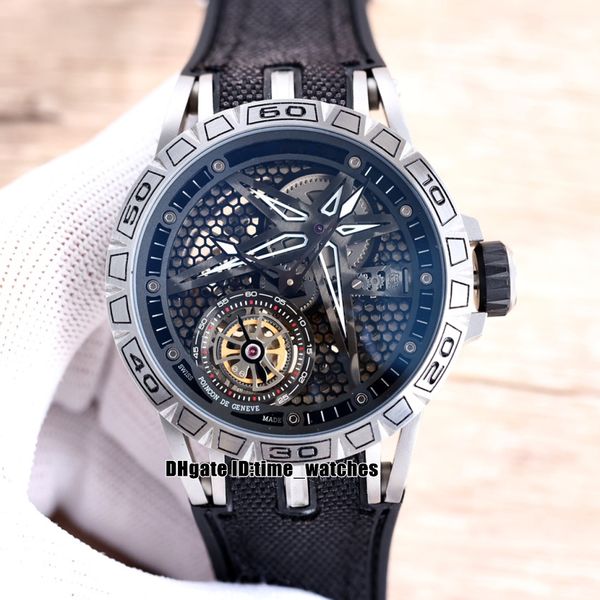 new 46mm skeleton dial steel case watch excalibur spider rddbex0815 tourbillon automatic mens watch gents sport watches black leather strap, Slivery;brown
new 46mm skeleton dial steel case watch excalibur spider rddbex0815 tourbillon automatic mens watch gents sport watches black leather strap, Slivery;brown