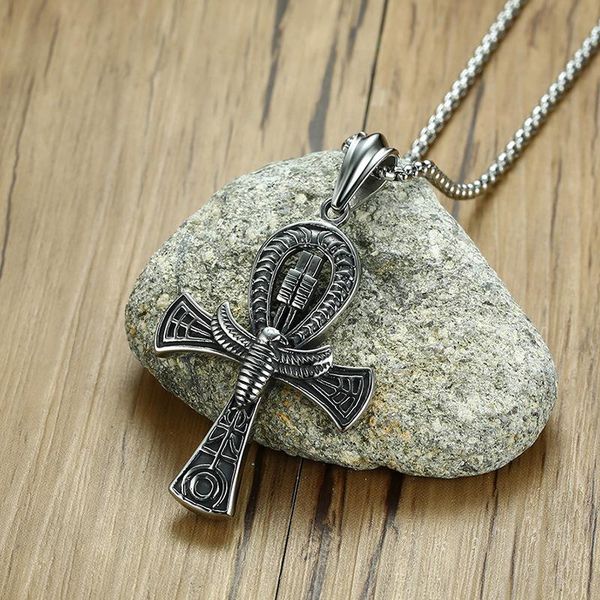 pendant necklaces men stainless steel silver color choker chain fashion egyptian ankh life cross necklace jewelry for women gift
pendant necklaces men stainless steel silver color choker chain fashion egyptian ankh life cross necklace jewelry for women gift
