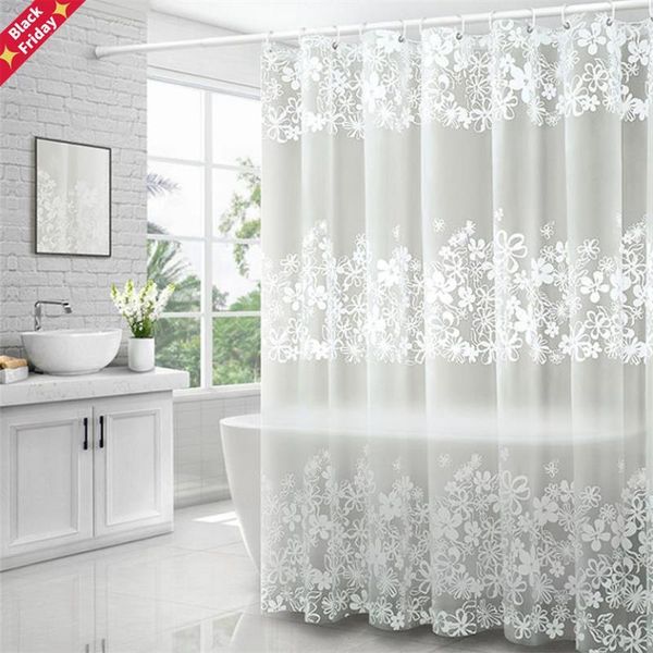 bathroom waterproof shower curtain set with hooks white flower vine print mildew proof curtains translucent bath screen decor
bathroom waterproof shower curtain set with hooks white flower vine print mildew proof curtains translucent bath screen decor