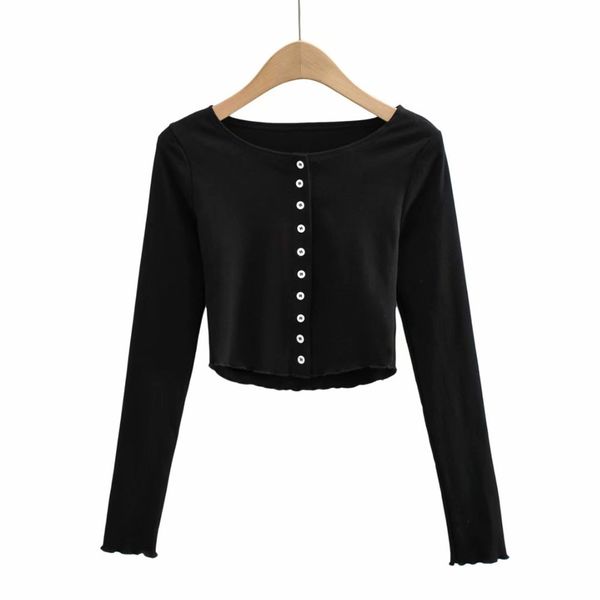 women's knits & tees 2021 round collar long sleeve women's sweater korean style basic design cardigan mesh fashion, White
women's knits & tees 2021 round collar long sleeve women's sweater korean style basic design cardigan mesh fashion, White