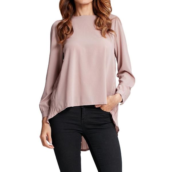 spring 2021 women blouse chiffon pleated back long sleeve asymmetric shirt loose casual plus size 5xl shirt elegant female x0521, White
spring 2021 women blouse chiffon pleated back long sleeve asymmetric shirt loose casual plus size 5xl shirt elegant female x0521, White