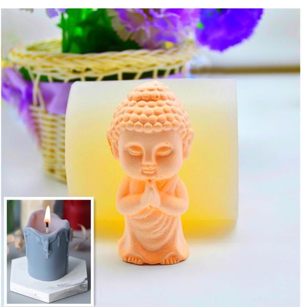 craft tools mini buddha shape candle silicone mold for diy handmade ornaments plaster epoxy resin soap mould kitchenware baking tool
craft tools mini buddha shape candle silicone mold for diy handmade ornaments plaster epoxy resin soap mould kitchenware baking tool