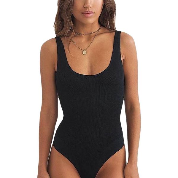women's jumpsuits & rompers u neck sleeveless bodysuit summer ladies solid color slim stretch bottoming vest one-piece overalls 2021, Black;white
women's jumpsuits & rompers u neck sleeveless bodysuit summer ladies solid color slim stretch bottoming vest one-piece overalls 2021, Black;white