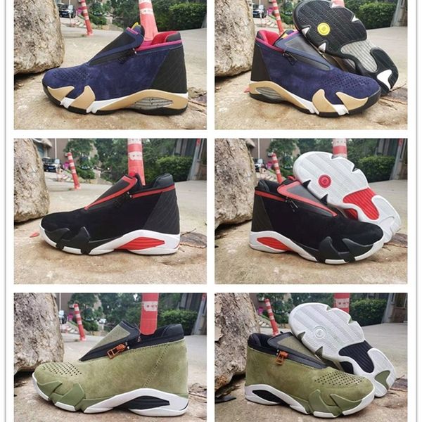 14 jumpman z olive classic black red white purple men basketball shoes zipper enclosure 14s mens sports sneakers with box
14 jumpman z olive classic black red white purple men basketball shoes zipper enclosure 14s mens sports sneakers with box