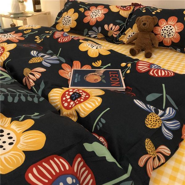 sheets & sets ins small fresh pastoral bedding banana leaf 4pc quilt cover princess girl three-piece room decoration.fitted sheet full
sheets & sets ins small fresh pastoral bedding banana leaf 4pc quilt cover princess girl three-piece room decoration.fitted sheet full