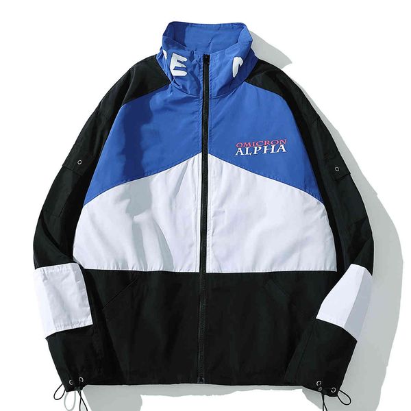 men's jackets vintage lacible men's jacket 2021 colored block sh streetwear hip hop autumn with zipper track, Black;brown
men's jackets vintage lacible men's jacket 2021 colored block sh streetwear hip hop autumn with zipper track, Black;brown