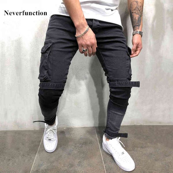 jeans streetwear hip hop swag man multi-pocket bandage skinny biker distressed motorcycle for men slim joggers denim, Blue
jeans streetwear hip hop swag man multi-pocket bandage skinny biker distressed motorcycle for men slim joggers denim, Blue