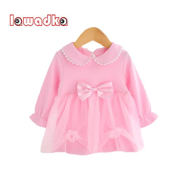 girl's dresses lawadka 100% cotton baby girl long sleeve bow princess dress birthday party, Red;yellow 
girl's dresses lawadka 100% cotton baby girl long sleeve bow princess dress birthday party, Red;yellow