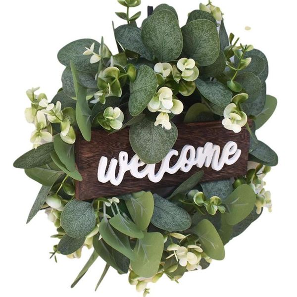 decorative flowers & wreaths artificial eucalyptus wreath leaf holiday festival door hanging garland party decoration for wall window
decorative flowers & wreaths artificial eucalyptus wreath leaf holiday festival door hanging garland party decoration for wall window