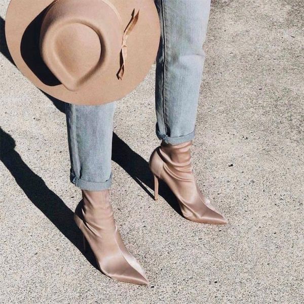 boots 2021 fashion women europe pointed toe socks booties thin high heels ankle woman spring autumn shoes bootie sapatos, Black
boots 2021 fashion women europe pointed toe socks booties thin high heels ankle woman spring autumn shoes bootie sapatos, Black