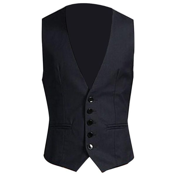 men's vests 2021 mens for slims fit suit vest male waistcoat gilet homme casual sleeveless formal business jacket, Black;white
men's vests 2021 mens for slims fit suit vest male waistcoat gilet homme casual sleeveless formal business jacket, Black;white