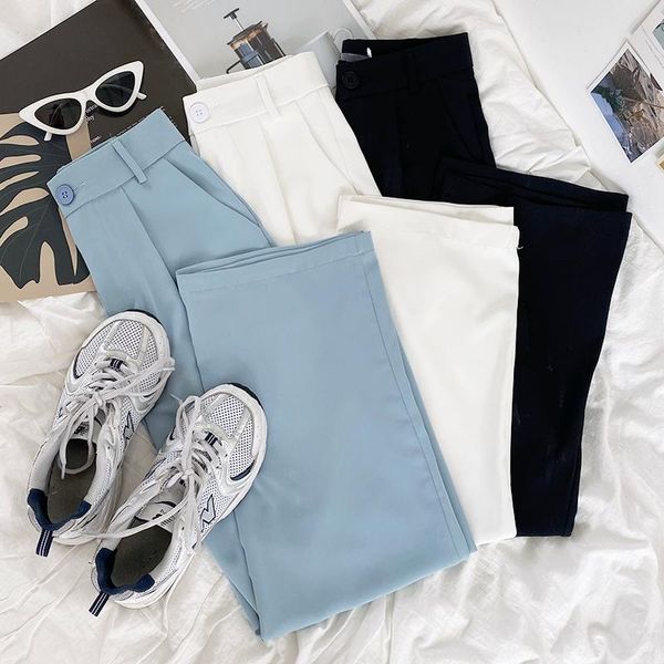 women's pants & capris yeeloca temperament clear sky blue drape summer women high waist loose comfortable trousers all-match straight b, Black;white
women's pants & capris yeeloca temperament clear sky blue drape summer women high waist loose comfortable trousers all-match straight b, Black;white