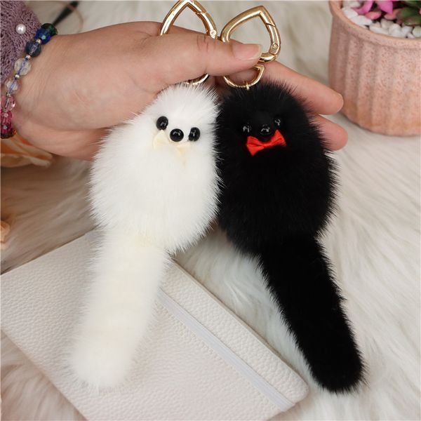 mink little fox ball pendant real plush bag car keychain mini dolls fur accessories small gifts, Silver
mink little fox ball pendant real plush bag car keychain mini dolls fur accessories small gifts, Silver