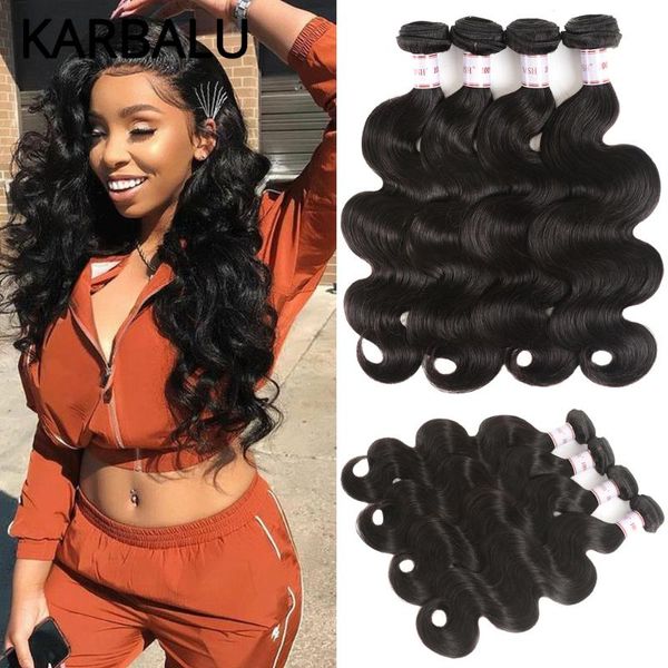 human hair bulks karbalu brazilian weaves body wave bundles 4 non-remy natural color, Black
human hair bulks karbalu brazilian weaves body wave bundles 4 non-remy natural color, Black