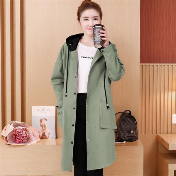 women's trench coats plus size coat spring hooded cardigan windbreaker fashion loose female outerwear medium length ioqrcjv n060, Tan;black
women's trench coats plus size coat spring hooded cardigan windbreaker fashion loose female outerwear medium length ioqrcjv n060, Tan;black