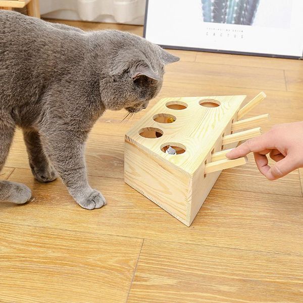 cat toys interactive hunt mouse 5 holes solid wood whack mole game funny kitten puzzle toy hamster machinery pet accessories
cat toys interactive hunt mouse 5 holes solid wood whack mole game funny kitten puzzle toy hamster machinery pet accessories