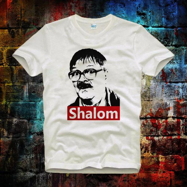 Shalom Jackie Jim Friday Night Dinner Funny Tv Parody Unisex Ladies T Shirt 431b, White;black
Shalom Jackie Jim Friday Night Dinner Funny Tv Parody Unisex Ladies T Shirt 431b, White;black