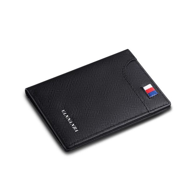 men's wallet 6 card holders purse for men leather luxury male small gift husband black v195193 wallets, Red;black