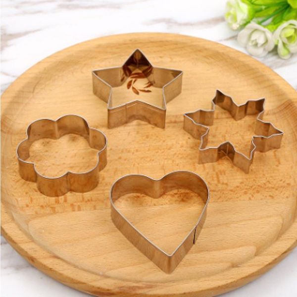 baking & pastry tools 3pcs/set diy heart-shaped stainless steel cake mold biscuit egg frying 3 in 1 pentagram/lace/heart/snowflake
baking & pastry tools 3pcs/set diy heart-shaped stainless steel cake mold biscuit egg frying 3 in 1 pentagram/lace/heart/snowflake