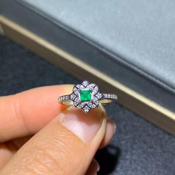 cluster rings colife jewelry 100% natural emerald ring for daily wear 3mm silver 925 gemstone gift woman, Golden;silver
cluster rings colife jewelry 100% natural emerald ring for daily wear 3mm silver 925 gemstone gift woman, Golden;silver