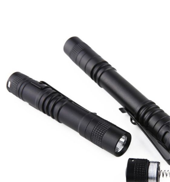 led strong light flashlight pens shape electric torch waterproof flashlights pen lamp clasp clip outdoor portable 6 1py e22121
led strong light flashlight pens shape electric torch waterproof flashlights pen lamp clasp clip outdoor portable 6 1py e22121