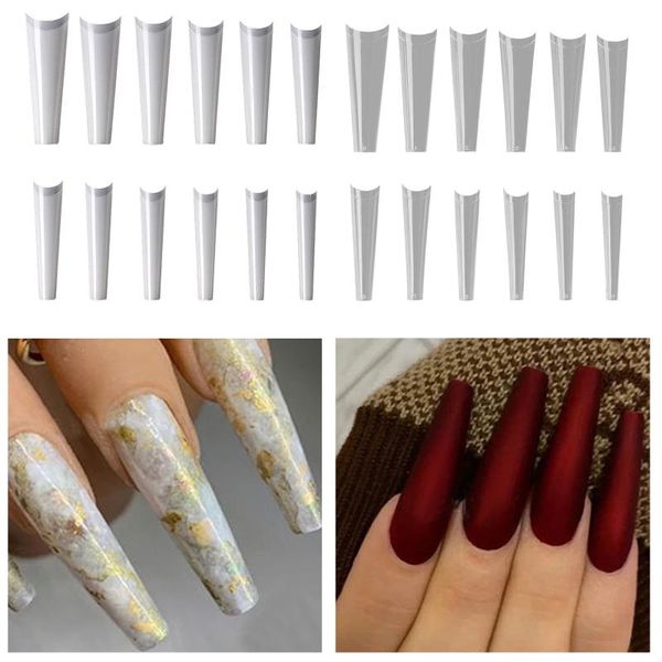 false nails 504pcs 12 sizes coffin nail tips long square flat french c curve acrylic extension, Red;gold
false nails 504pcs 12 sizes coffin nail tips long square flat french c curve acrylic extension, Red;gold
