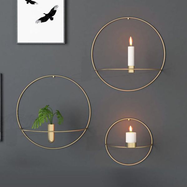candlestick nordic style 3d wall mounted candle holder iron hanging dry flower vase geometric tea light party wedding home decor holders
candlestick nordic style 3d wall mounted candle holder iron hanging dry flower vase geometric tea light party wedding home decor holders