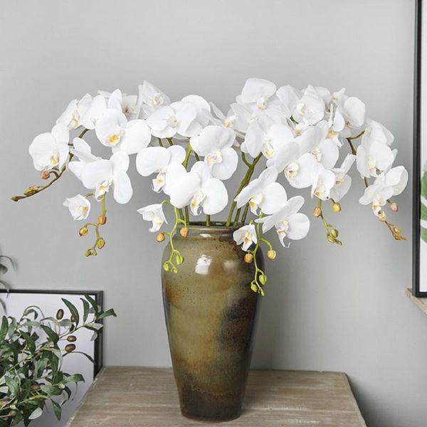 decorative flowers & wreaths 1pc 9 heads artificial butterfly orchid pu phalaenopsis for wedding bride bouquet home flower arrangement vase
decorative flowers & wreaths 1pc 9 heads artificial butterfly orchid pu phalaenopsis for wedding bride bouquet home flower arrangement vase
