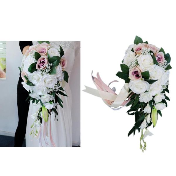 decorative flowers & wreaths artificial rose bouquet floral bridal wedding valentine's day decor
decorative flowers & wreaths artificial rose bouquet floral bridal wedding valentine's day decor