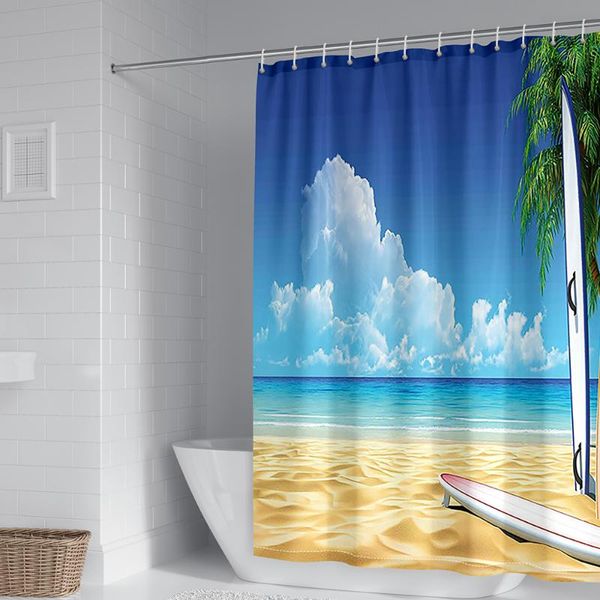 printing marine beach lifelike landscape curtain waterproof fabric machine washable bathroom with hook accessories shower curtains
printing marine beach lifelike landscape curtain waterproof fabric machine washable bathroom with hook accessories shower curtains