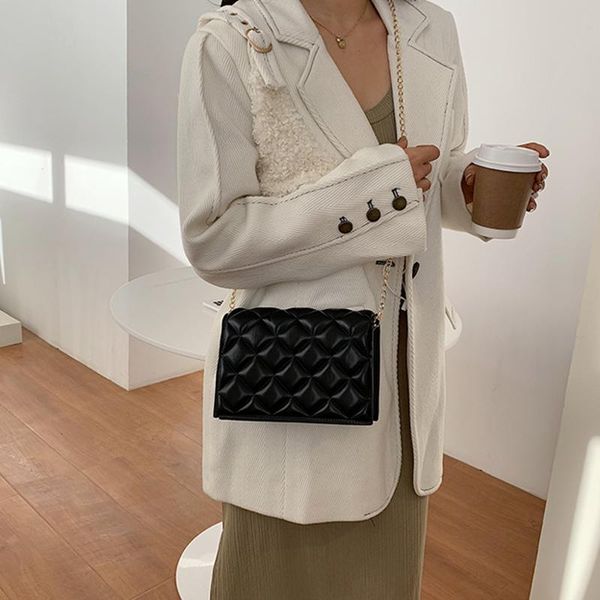 evening bags casual chain diamond lattice crossbody bag women simple designer pu shoulder woman 6-color 2021
evening bags casual chain diamond lattice crossbody bag women simple designer pu shoulder woman 6-color 2021