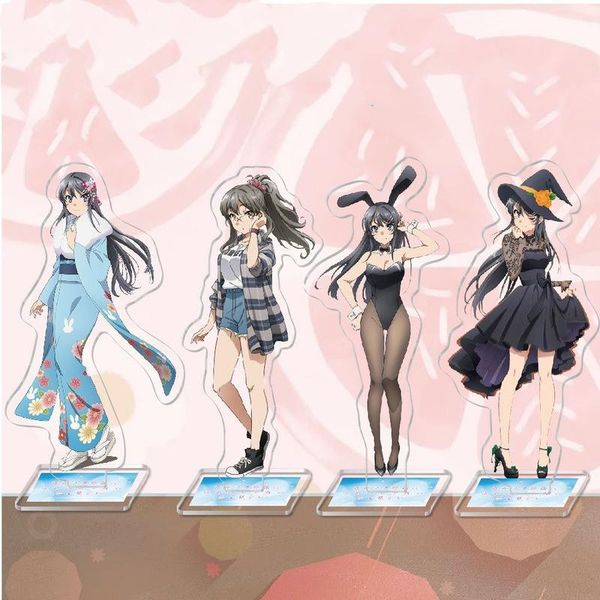 keychains keychain man anime key chain women acrylic standing ring rascal does not dream of girl senpai jewelry, Silver
keychains keychain man anime key chain women acrylic standing ring rascal does not dream of girl senpai jewelry, Silver
