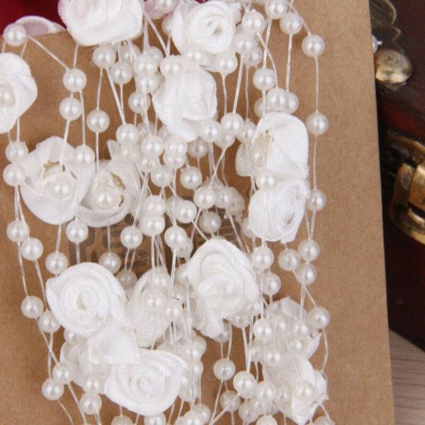 beaded chain ornament 5m fishing line pearls garland for wedding party supplies decorations chair covers
beaded chain ornament 5m fishing line pearls garland for wedding party supplies decorations chair covers