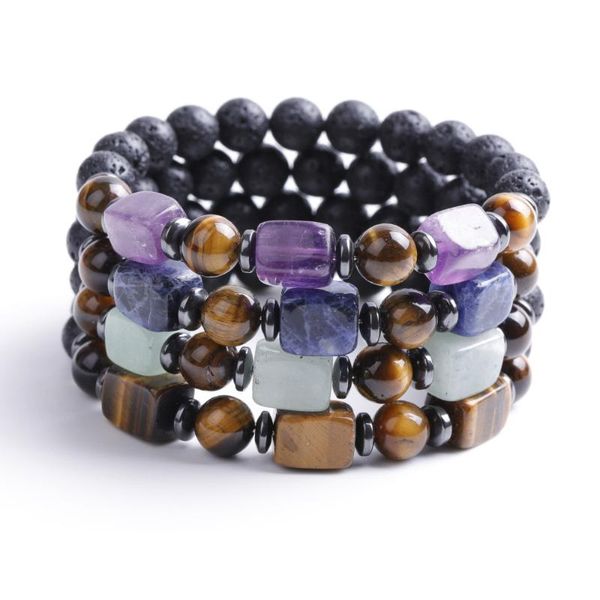 beaded, strands 8mm lava stone amethyst blue tiger eye bracelets diy essential oil diffuser bracelet for women jewelry, Black
beaded, strands 8mm lava stone amethyst blue tiger eye bracelets diy essential oil diffuser bracelet for women jewelry, Black