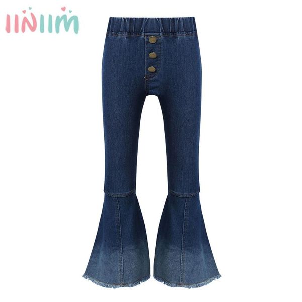 4-10y kids girls flared trousers ruffle jeans pants denim bell bottom for children's dancing casual clothes, Blue
4-10y kids girls flared trousers ruffle jeans pants denim bell bottom for children's dancing casual clothes, Blue