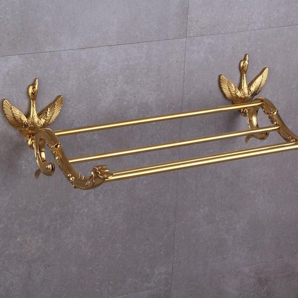 fixed towel rack gold swan with crystal wall mount hangger luxury bathroom accessories set for shelves 60cm rt880 racks
fixed towel rack gold swan with crystal wall mount hangger luxury bathroom accessories set for shelves 60cm rt880 racks