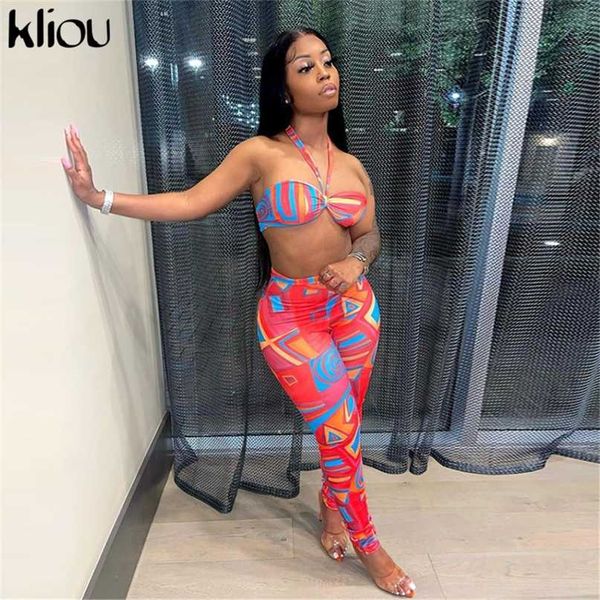 kliou print two piece set women cleavage halter +character pants matching outfit hipster female clothing streetwear 211105, White
kliou print two piece set women cleavage halter +character pants matching outfit hipster female clothing streetwear 211105, White