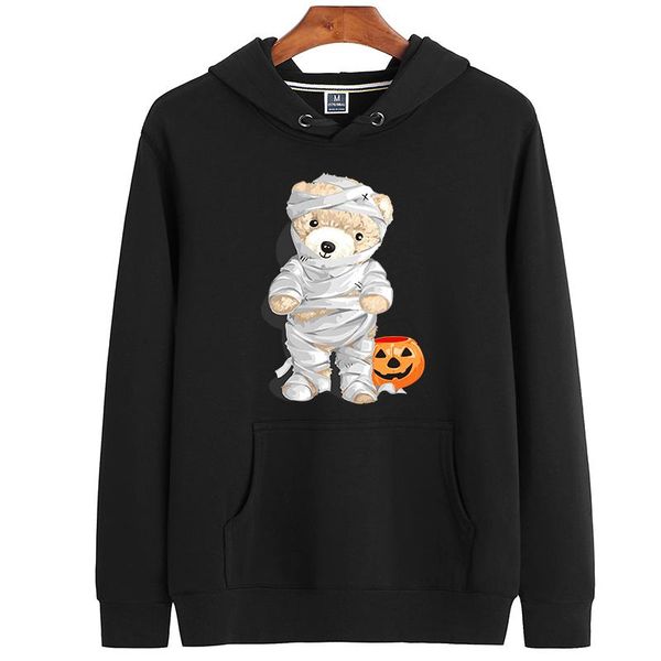 women's hoodies & sweatshirts 100% cotton halloween bear hoodie women winter long sleeve sweatshirt loose pullover oversized men's, Black
women's hoodies & sweatshirts 100% cotton halloween bear hoodie women winter long sleeve sweatshirt loose pullover oversized men's, Black